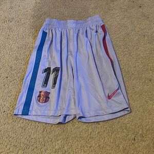 PURPLE WOMEN FCB NEYMAR SOCCER SHORTS